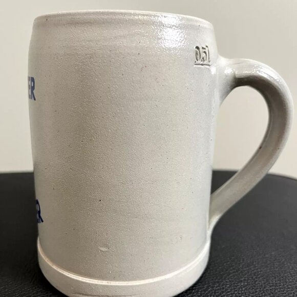 German Vintage Pottery Mug Hand Made Nordstetter Maier Bier West Germany - Picture 3 of 8